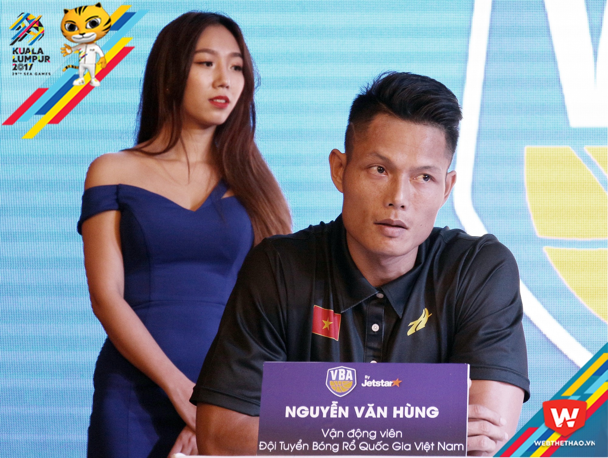 Nguyễn Văn Hùng đến với SEA Games 29 trong vai trò VĐVng rổ.