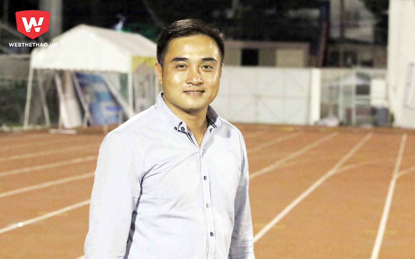 HLV Đức Thắng là một trong những nhà cầm quân trẻ được đánh giá cao nhất của bóng đá Việt Nam. Ảnh: Văn Nhân