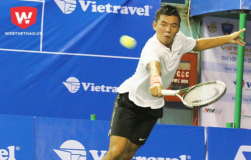 Hoàng Nam kết thúc năm 2016 với thứ hạng 662 ATP. Ảnh: Văn Nhân