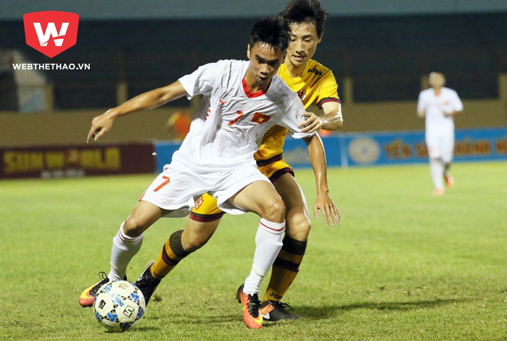 U19 Việt Nam và U19 Gwangju tái ngộ ở chung kết. Ảnh: Văn Nhân