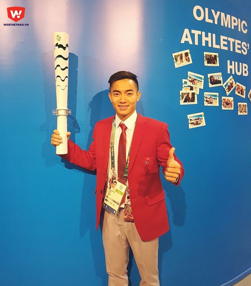 Phạm Phước Hưng đã có mặt tại Brazil để chuẩn bị tranh tài ở Olympic 2016. Ảnh FBNV