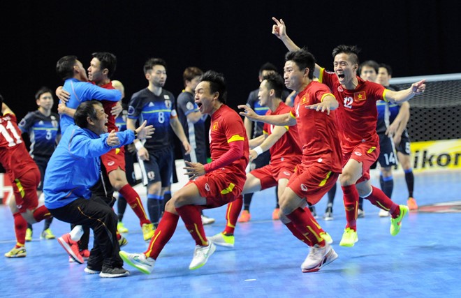 ĐT Futsal Việt Nam đã viết câu chuyện cổ tích trước ĐKVĐ Nhật Bản.