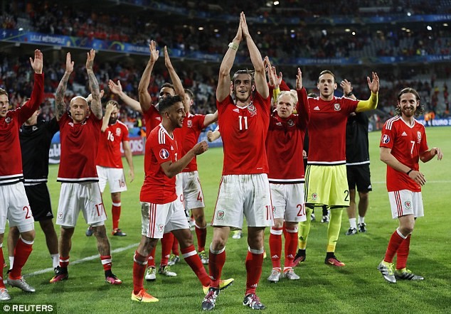 Xứ Wales là đội bóng gây bất ngờ lớn nhất EURO 2016.
