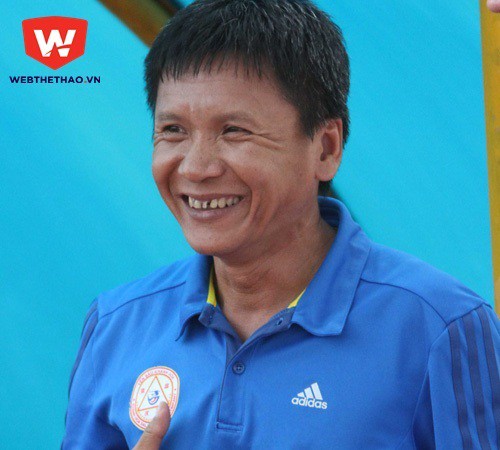 HLV Võ Đình Tân được ví như người cha thứ 2 của các cầu thủ S.Khánh Hòa BVN. 