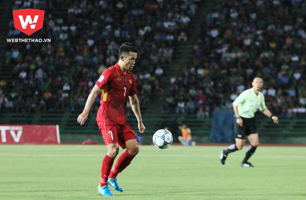 Hoàng Thịnh đã trở lại ĐTVN sau chấn thương ở AFF Cup 2016. Ảnh: Quang Thịnh
