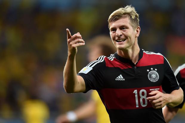 Toni Kroos đã lập cú đúp vào lưới Brazil ở bán kết World Cup 2014. Ảnh: GETTY