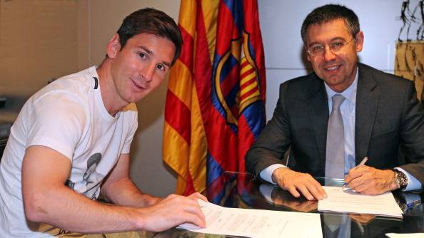 Messi sẽ sớm ký vào HĐ mới, thay cho HĐ hiện tại hết hạn vào Hè năm sau