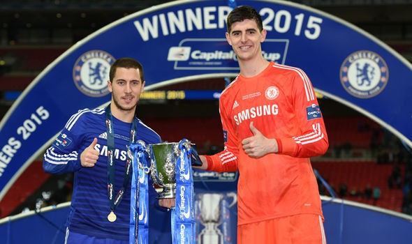 Chelsea sẽ làm tất cả để ''trói'' Hazard cùng Courtois lâu dài