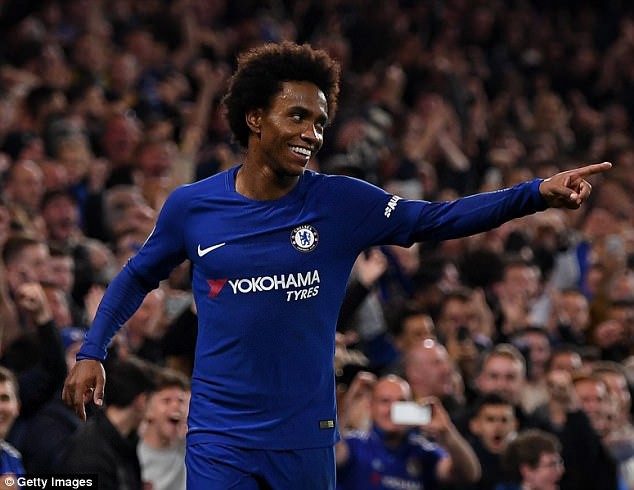 Barca đang nhắm tới Willian