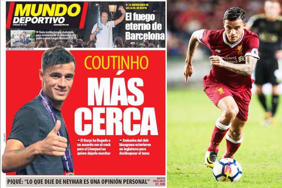 Mundo từng không ít lần đưa tin Coutinho sẽ về Barca