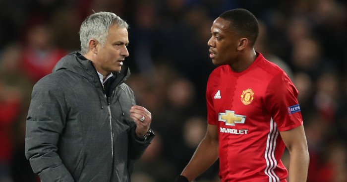 hình ảnh: Martial không hài lòng khi không được HLV Mourinho thực sự tin dùng