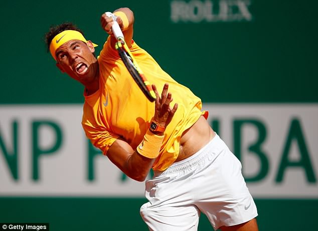 Hình ảnh: Nadal đã ra mắt ấn tượng ở Monte Carlo Masters, nơi anh từng 10 lần vô địch