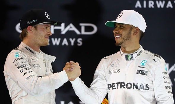 Hình ảnh: Rosberg và Hamilton từng sát cánh và hiểu rõ nhau