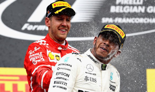 hình ảnh: Vettel và Hamilton đang dẫn đầu BXH các tay đua mùa này