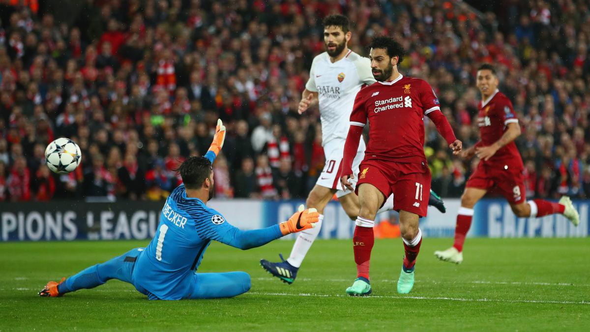 hình ảnh: Liverpool với Salah đang đạt phong độ cao đã sẵn sàng đánh sập Olimpico và thổi bay Roma?