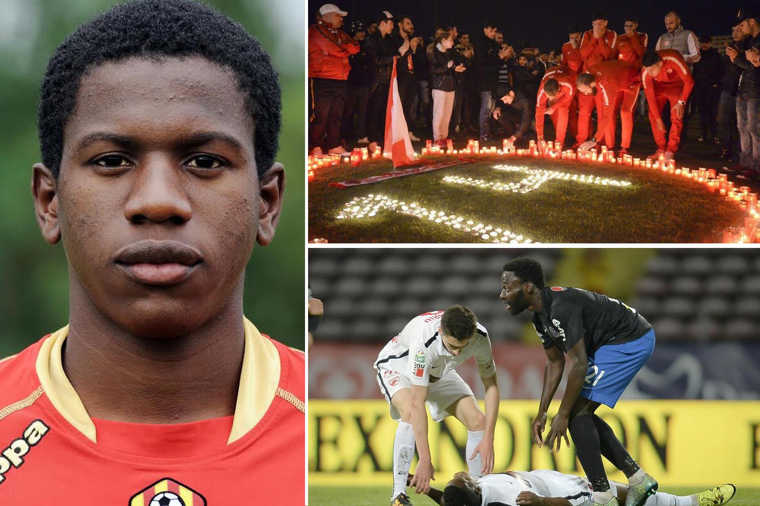 Tuyển thủ người Cameroon và của CLB Dinamo Bucharest, Patrick Ekeng vừa tử vong ngay trên sân vì đau tim.