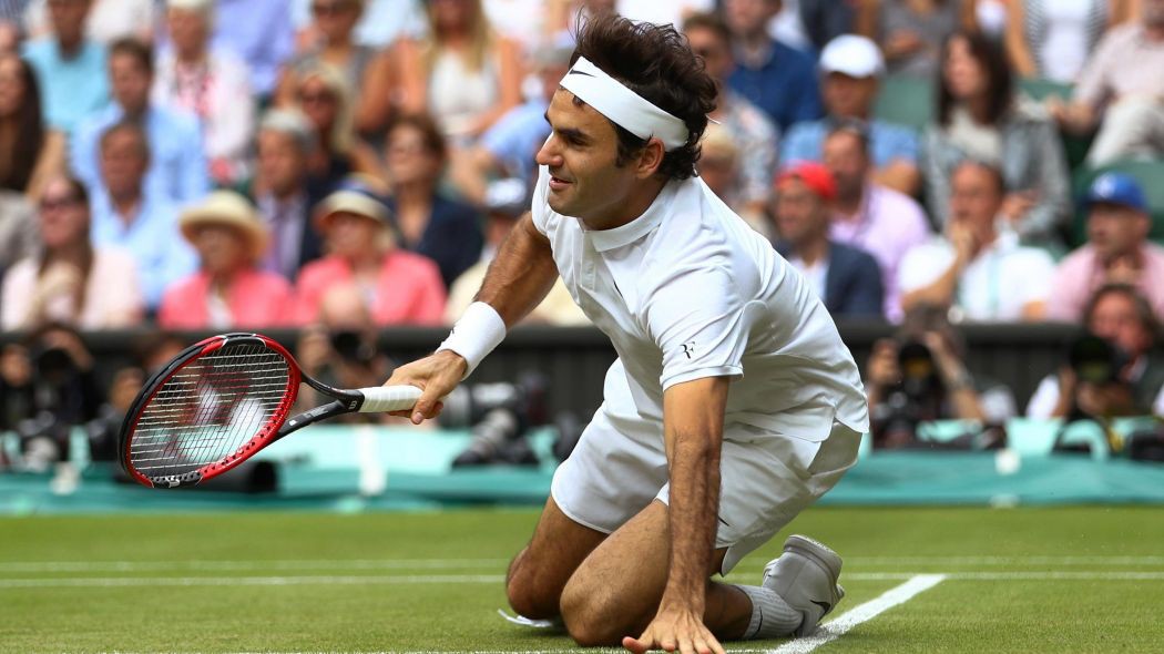 Federer đã dừng bước ở bán kết Wimbledon năm ngoái