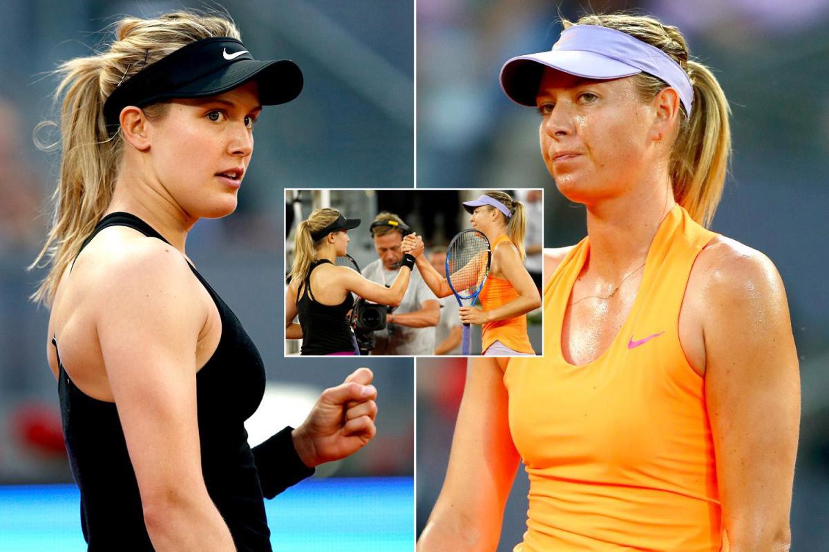 Sharapova đấu với Bouchard, kiều nữ được ví như ''búp bê mới'' của làng banh nỉ ở Madrid Open năm nay