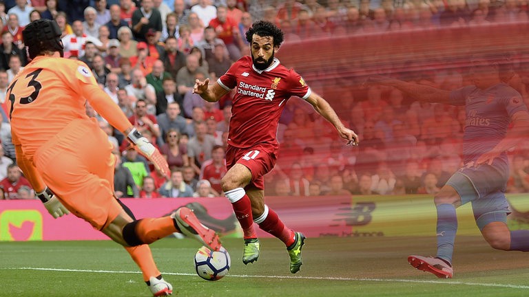 Salah đóng góp nhiều và ấn tương hơn là mỗi yếu tố tốc độ trong lối chơi của Liverpool