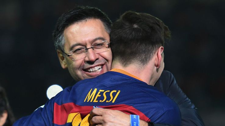 Mối quan hệ giữa CT Bartomeu và Messi được cho là không hòa thuận kể từ sau vụ Neymar rời đi