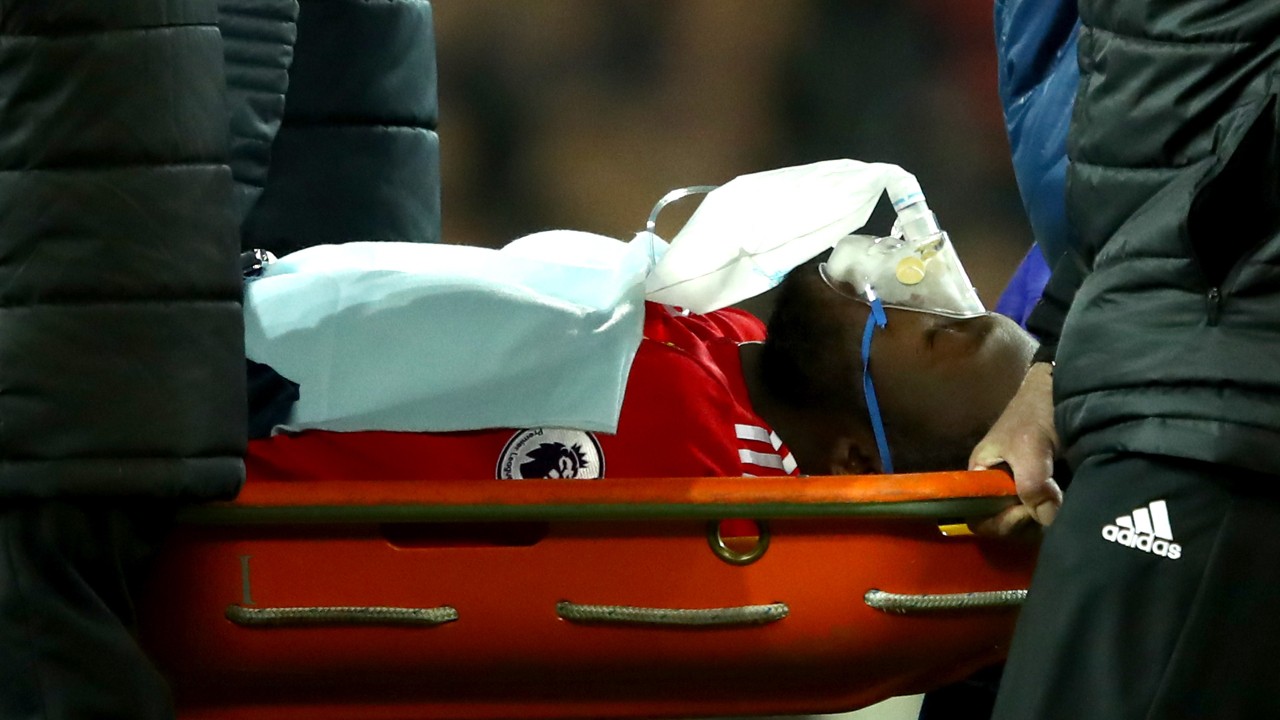 hình ảnh: Ngay cả cầu thủ ''siêu khỏe'' như Lukaku cũng từng dính chấn thương khá nặng