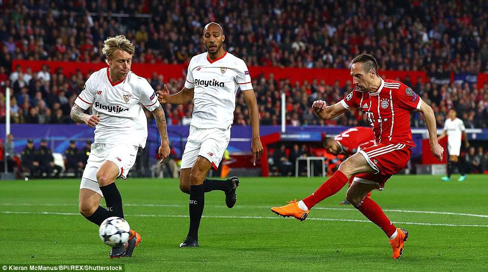 hình ảnh: Bayern đã lội ngược dòng đánh bại Sevilla