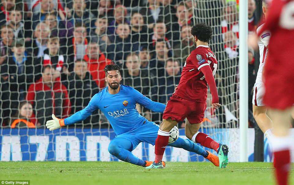 hình ảnh: Salah tiếp tục lập kỷ lục ghi bàn mới với cú đúp trước Roma