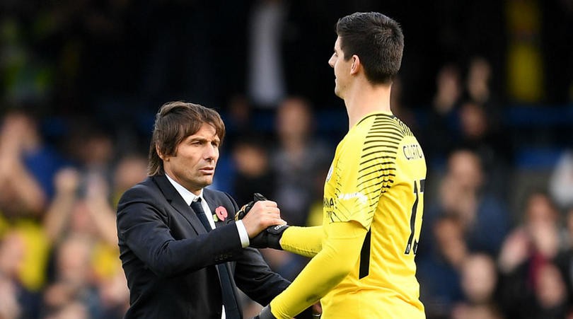 Conte rất muốn Chelsea ''trói chặt'' cả Courtois lẫn Hazard