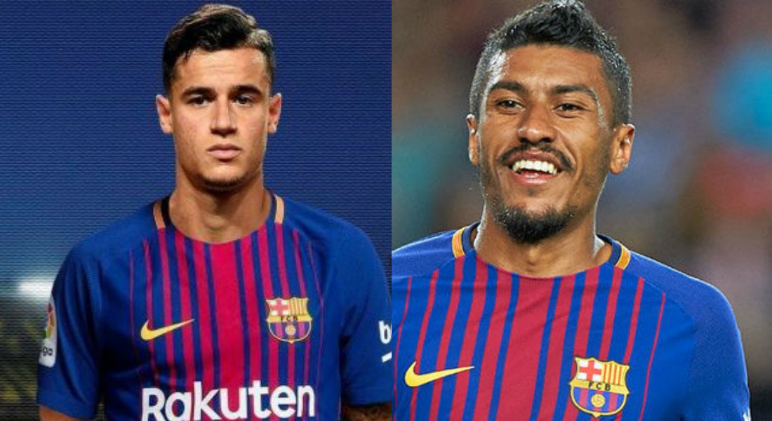 hình ảnh: Paulinho và Coutinho gần như không giúp được gì cho Barca ở chiến dịch Champions League mùa này