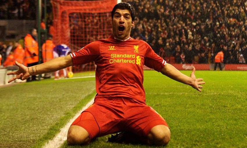 Suarez là cây săn bàn lợi hại nhất của The Kop trong giai đoạn 2011-14