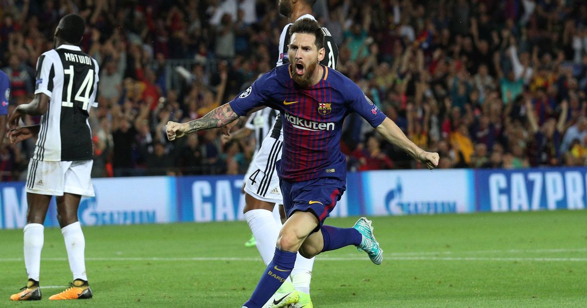 Messi đã ghi bàn và cùng Barca tra tấn Juventus 3-0 ở vòng bảng mùa này