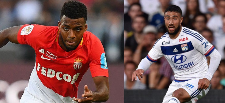 Hình ảnh: Hai ngôi sao ở Ligue 1 là Lemar và Fekir đang là mục tiêu của Arsenal