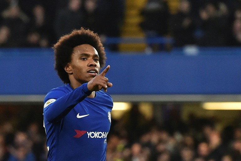 hình ảnh: Willian đã lập kỷ lục ghi bàn cá nhân mới ở Chelsea