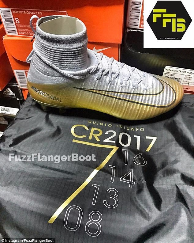 Đôi giày mới dành cho chủ nhân Quả bóng vàng 2017
