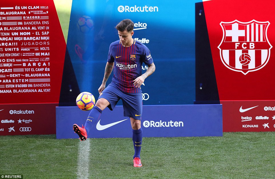 Hình ảnh: Coutinho đang là bản hợp đồng đắt giá nhất lịch sử Barca