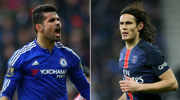 Bán Costa Chelsea sẽ đầu tư mua Cavani trong tháng 1 tới?