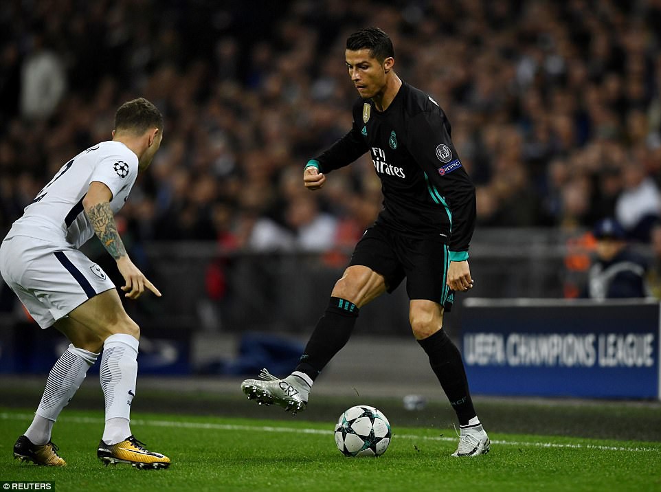 Ronaldo cùng Real vừa trải qua một trận đấu tệ hại nữa