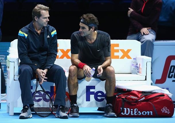 Hình ảnh: Edberg chia sẻ và gieo cảm hứng cho Federer như một người bạn tâm giao, hơn là một cố vấn chuyên môn kỹ thuật