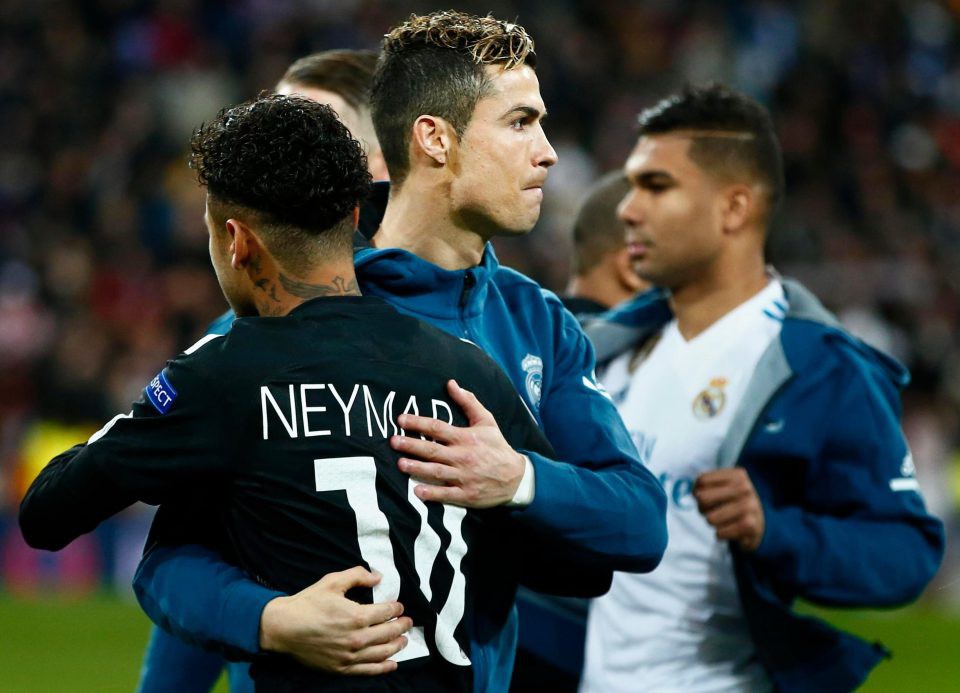 hình ảnh: Neymar sẽ sớm kế nhiệm vai trò của Ronaldo ở Real?