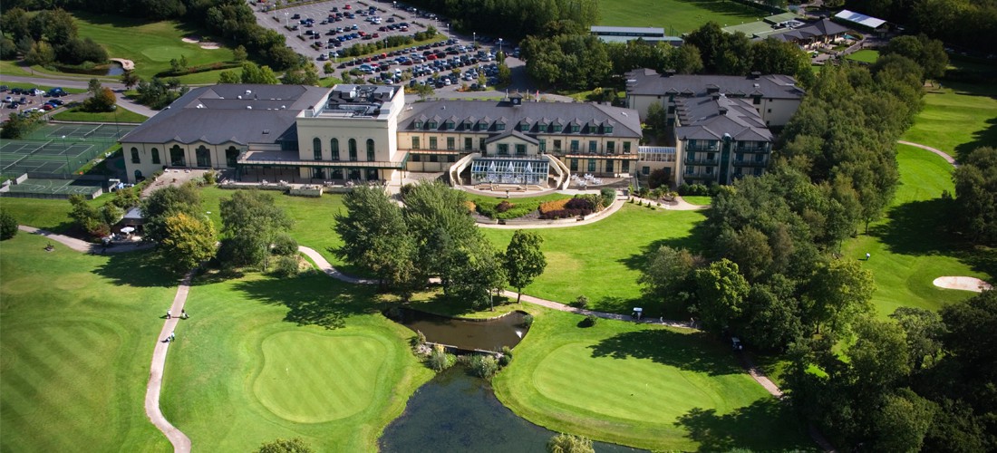 Tổ hợp The Vale Resort Golf Spa mà Real từng thuê để ở trước trận tranh Siêu Cúp châu Âu 2014 cũng tại Cardiff 3 năm trước