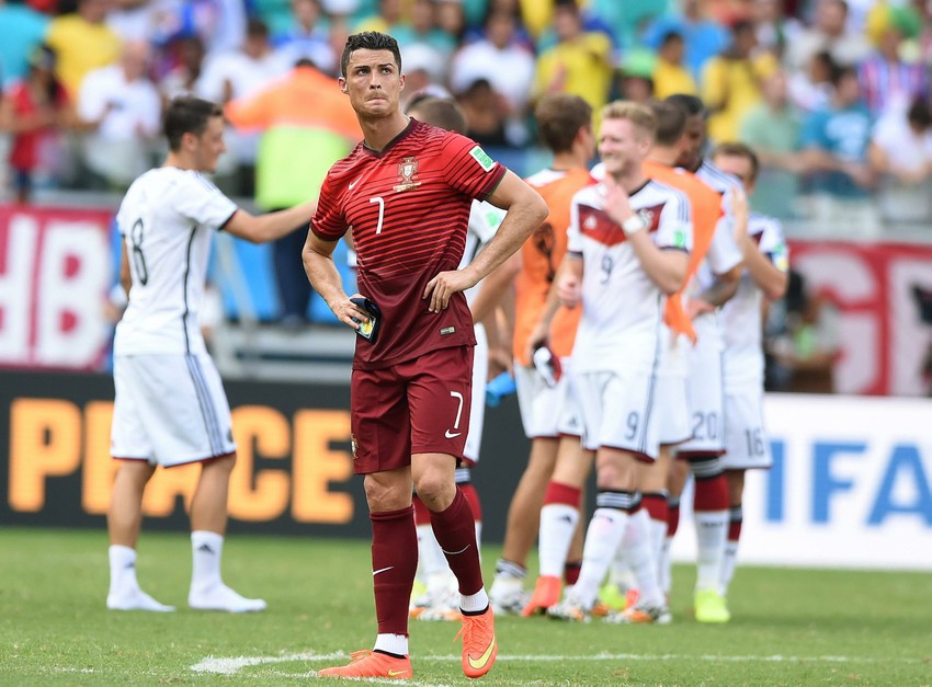 Ronaldo cùng BĐN đã gục ngã ở bảng tử thần World Cup 2014