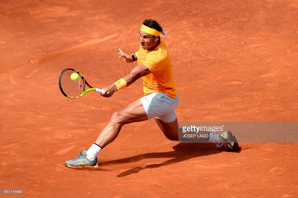 hình ảnh: Nadal tiếp tục thể hiện phong độ tuyệt vời trên mặt sân đất nện