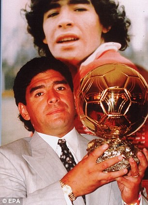 Maradona đã có thể giành bao nhiêu Quả bóng vàng?