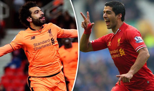 Hình ảnh: Salah sẽ trở thành Vua phá lưới đầu tiên của Liverpool sau kỷ nguyên Luis Suarez?