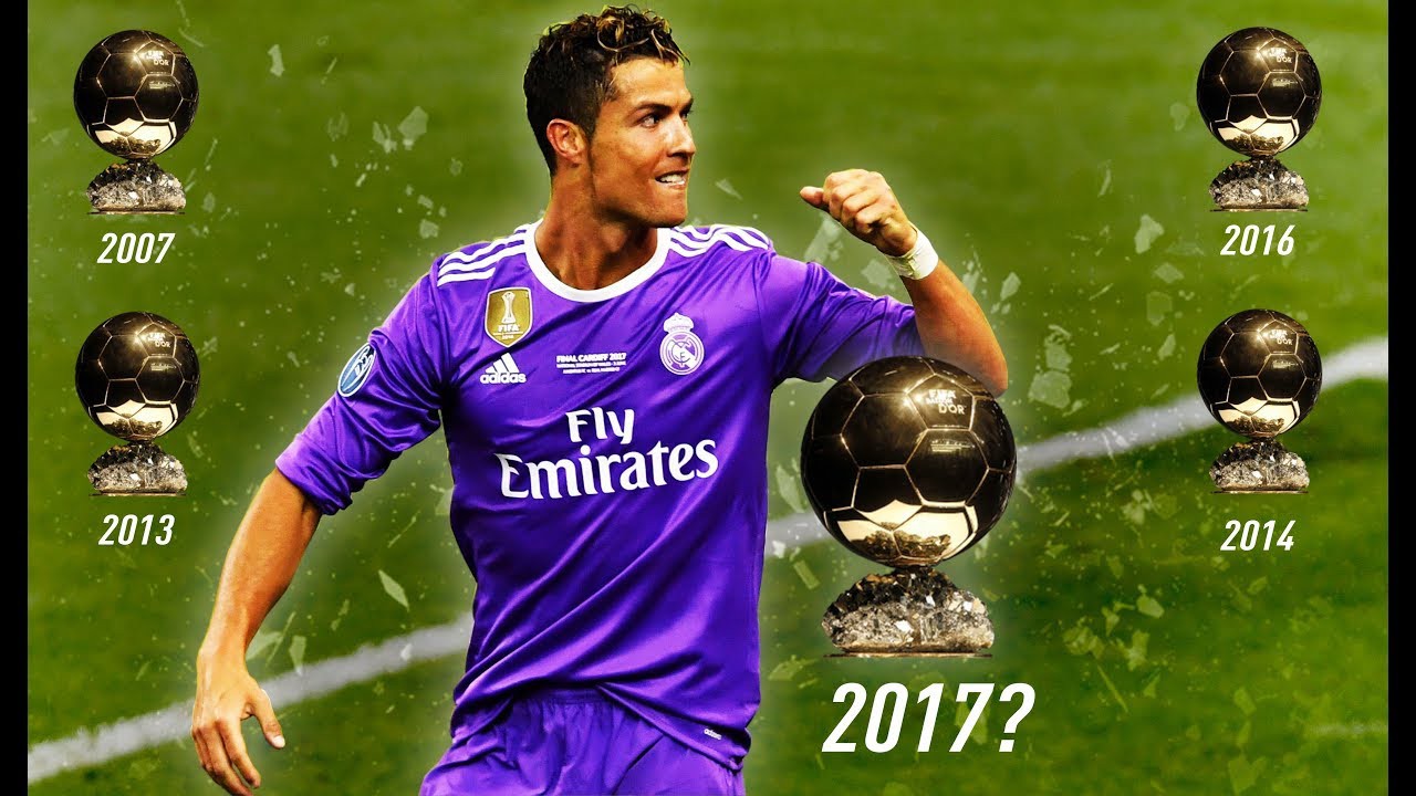 Ronaldo đang thẳng tiến đến danh hiệu Quả bóng vàng 2017