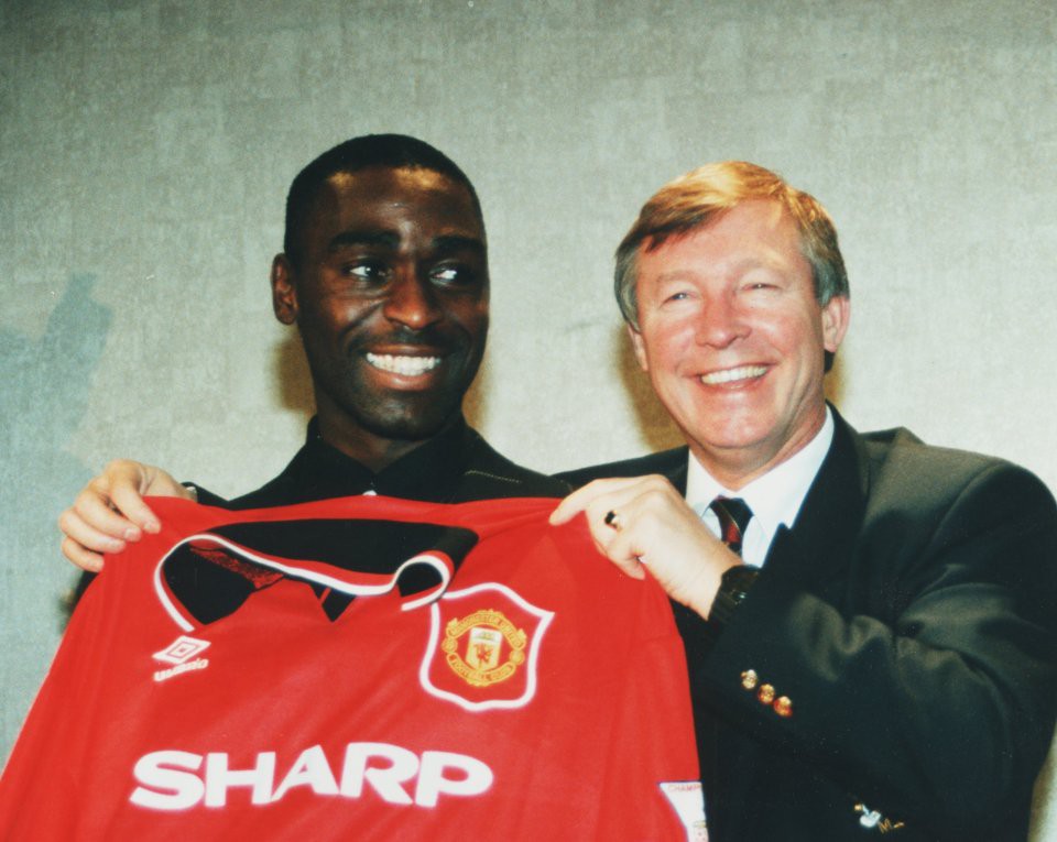 Hình ảnh: Sir Alex từng phá kỷ lục chuyển nhượng bóng đá Anh để chiêu mộ Andy Cole vào tháng 1/1995