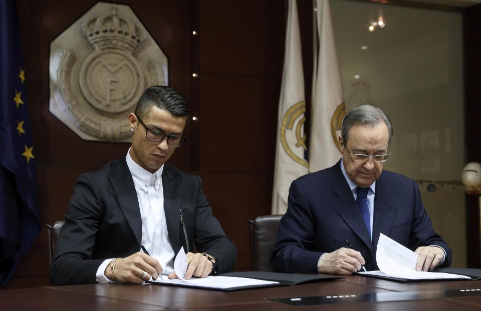 Ronaldo đã tuyên bố không muốn gia hạn HĐ gần đây