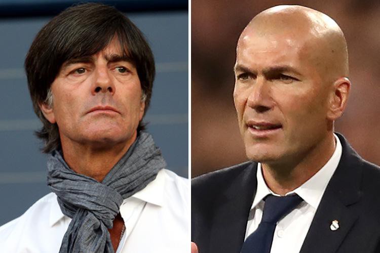 Hình ảnh: Loew được đánh giá là ứng viên sáng giá thay Zidane