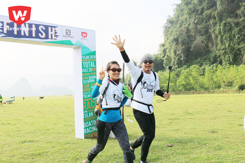 Hình ảnh: ...tổng quãng đướng Trekking lên tới 17km là thử thách không nhỏ với các VĐV.