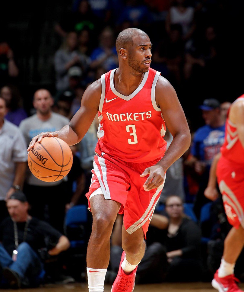 Chris Paul và James Harden trong lần đầu tiên đánh cặp cùng nhau đã ghi được được tổng cộng 27 điểm và 17 kiến tạo.